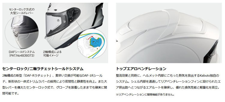 OGK KABUTO F-17 フルフェイスヘルメット ホワイト :OGK-F17-WH:FIELD