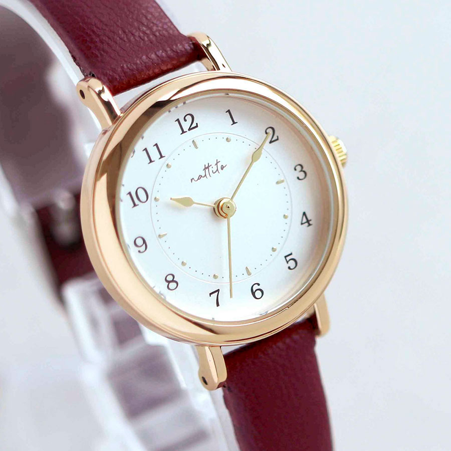 腕時計 レディース アプル アップルレザー サスティナブル シンプル おしゃれ プチプラ 仕事用 学校用 日本製ムーブ 30代 40代 お手頃 フィールドワーク | field work | 07