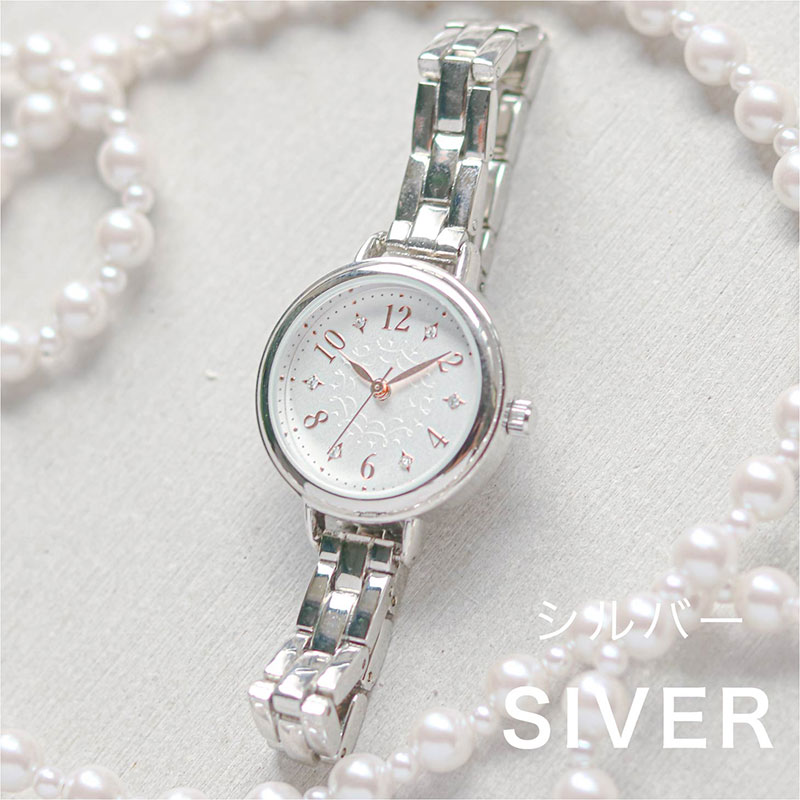 腕時計 レディース 5気圧防水 イエラ メタルバンド メタルベルト 高級感 ニッケルフリー お肌に優しい アレルギー ビジネス 通勤 通学 上品 フィールドワーク | field work | 01