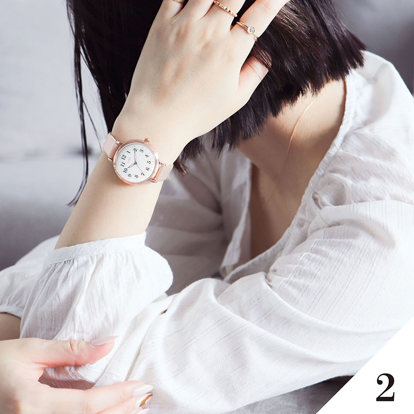 腕時計 レディース ソーラー エドア 革ベルト シンプル ソーラーウォッチ 見やすい おしゃれ 可愛い きれい 仕事用 通勤 通学 小さめ トレンド フィールドワーク | field work | 09