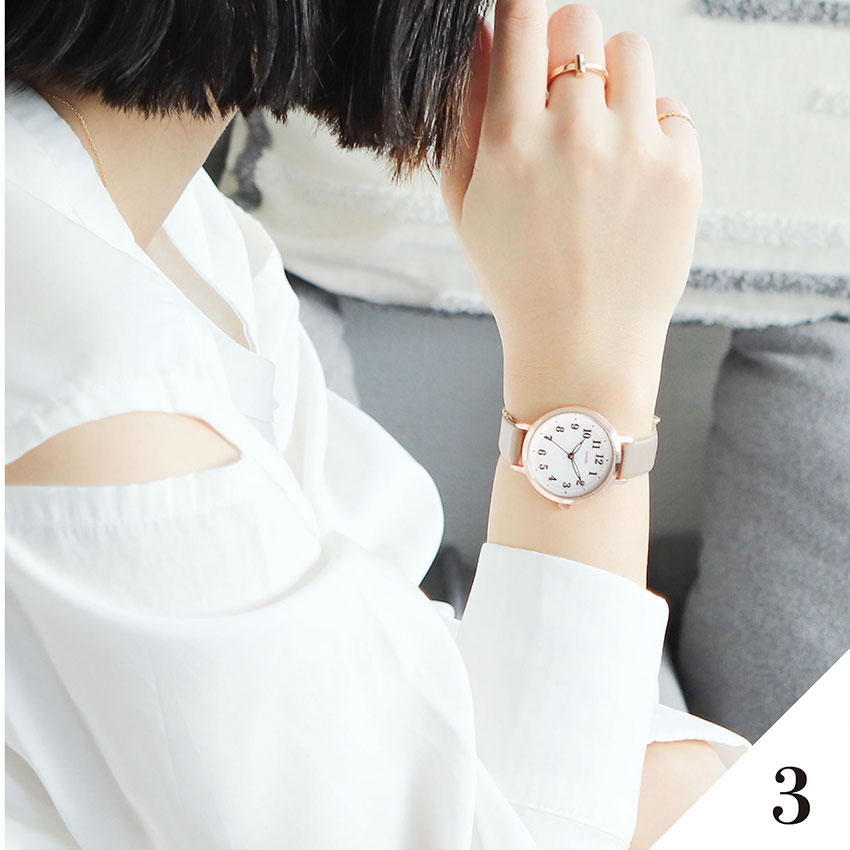腕時計 レディース ソーラー エドア 革ベルト シンプル ソーラーウォッチ 見やすい おしゃれ 可愛い きれい 仕事用 通勤 通学 小さめ トレンド フィールドワーク | field work | 10