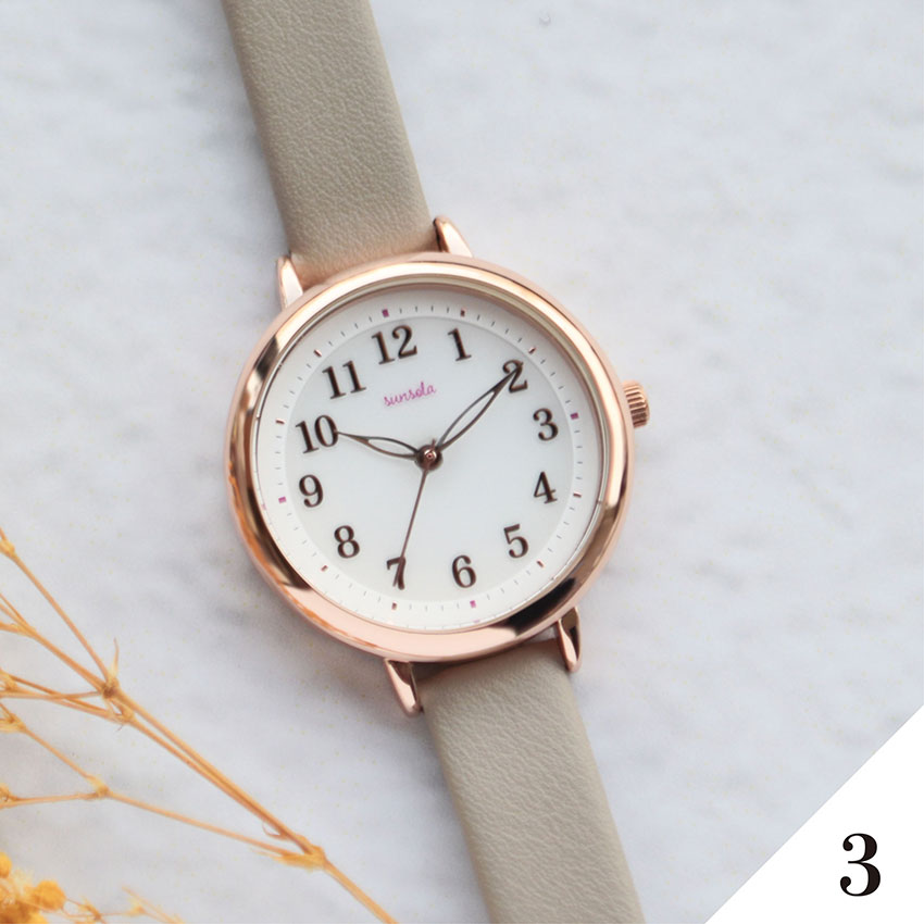 腕時計 レディース ソーラー エドア 革ベルト シンプル ソーラーウォッチ 見やすい おしゃれ 可愛い きれい 仕事用 通勤 通学 小さめ トレンド フィールドワーク | field work | 03