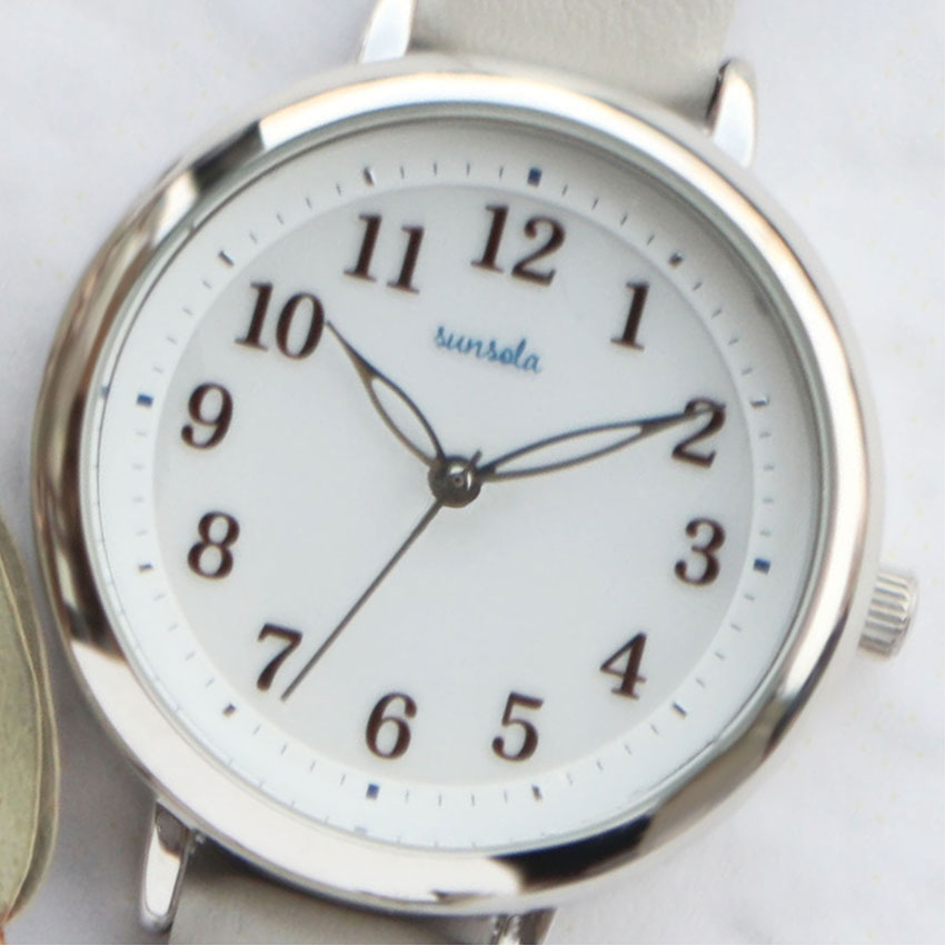 腕時計 レディース ソーラー エドア 革ベルト シンプル ソーラーウォッチ 見やすい おしゃれ 可愛い きれい 仕事用 通勤 通学 小さめ トレンド フィールドワーク | field work | 12