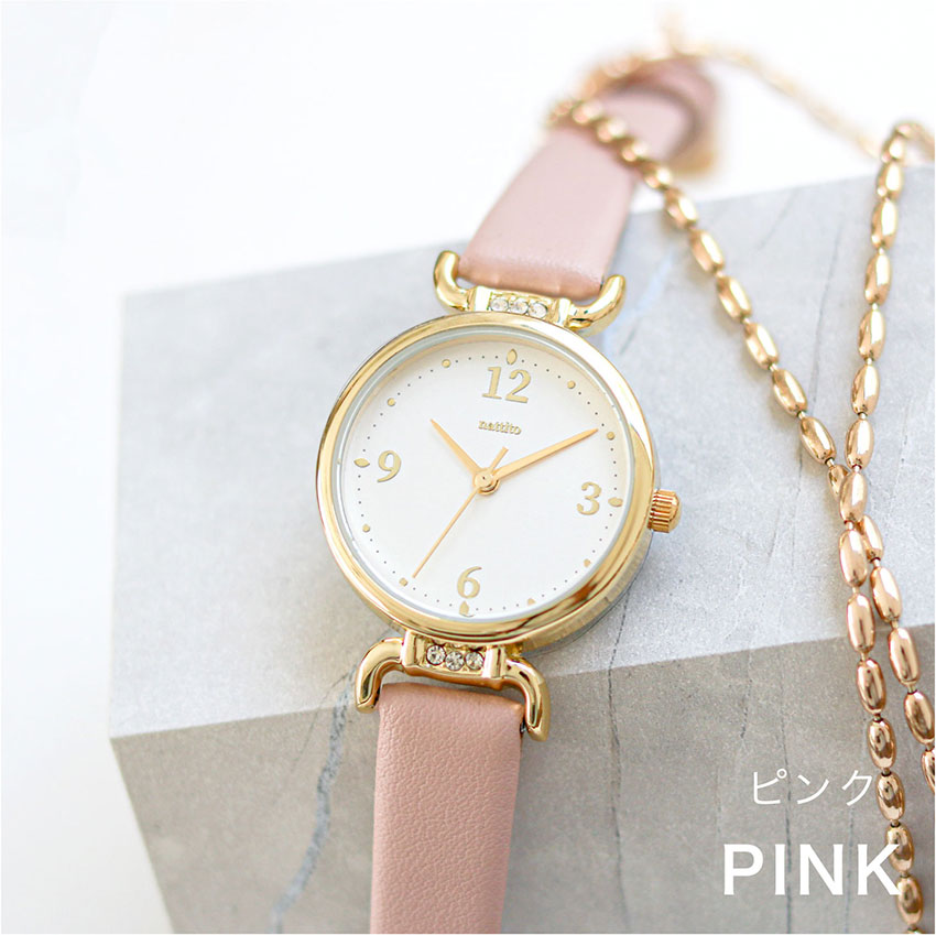 腕時計 レディース 革ベルト ジュエリア ストーン 高みえ 仕事用 通勤 通学 ビジネス 送料無料 小さめ ニュアンスカラー 可愛い 20代 30代 フィールドワーク | field work | 02