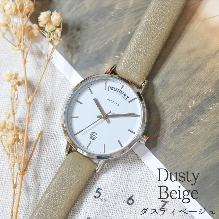 腕時計 レディース ウィーク 日付表示 革ベルト 仕事用 シンプル おしゃれ かわいい 見やすい 日付 曜日 カレンダー付 通勤 通学 仕事 人気 フィールドワーク | field work | 02