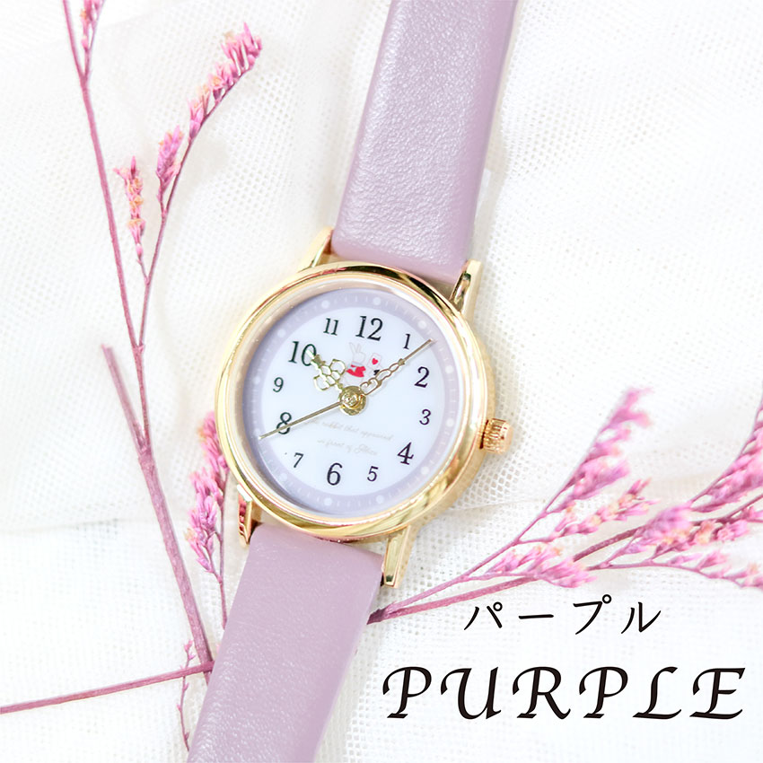 field work 腕時計 レディース 革ベルト テイリー キッズ 赤