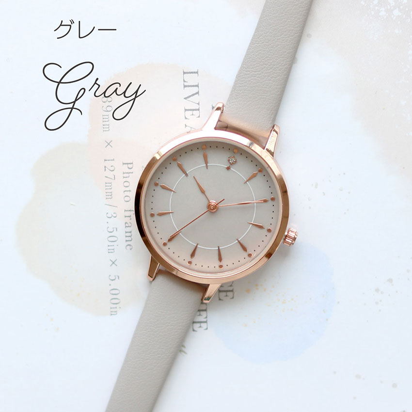 腕時計 レディース シェリス 革ベルト シンプル シェル風 パール風文字盤 かわいい 見やすい 通勤ビジネス 送料無料 小さめ 高見え  プチプラ  フィールドワーク | field work | 02