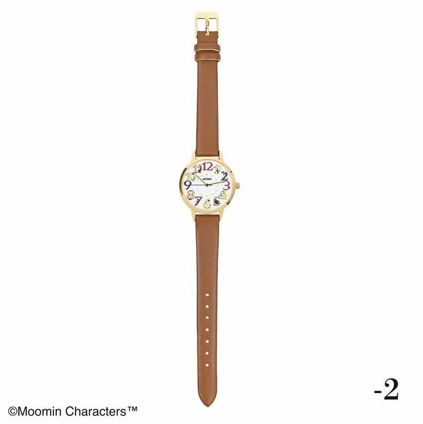 腕時計 レディース  ムーミン リトルミイフェア かわいい ウッド ガラスプリント トレンド プチプラ プレゼント 母の日 通勤 通学 フィールドワーク | field work | 10