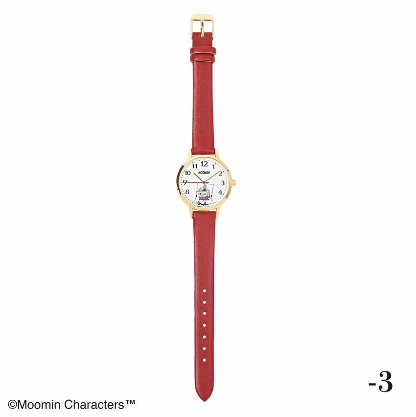 腕時計 レディース  ムーミン リトルミイフェア かわいい ウッド ガラスプリント トレンド プチプラ プレゼント 母の日 通勤 通学 フィールドワーク | field work | 12