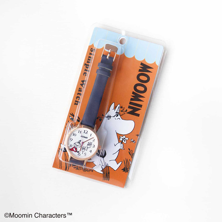 腕時計 レディース  ムーミン リトルミイフェア かわいい ウッド ガラスプリント トレンド プチプラ プレゼント 母の日 通勤 通学 フィールドワーク | field work | 18
