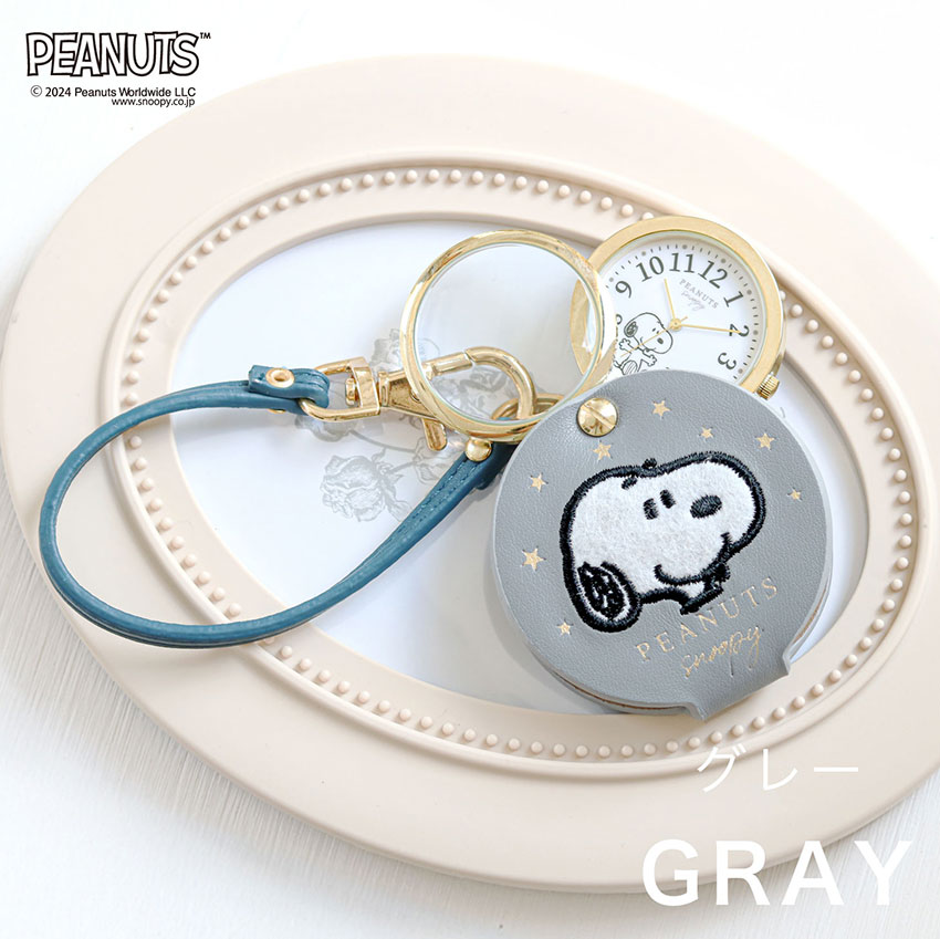 時計 PEANUTS スヌーピー ルーペ付き ハング レディース キッズ かわいい 見やすい プチプラ プレゼント  子ども 10代 20代 30代 フィールドワーク 一年保証 | field work | 02