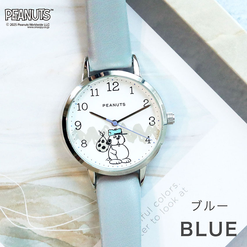 field work（フィールドワーク） 腕時計 レディース 革ベルト PEANUTS