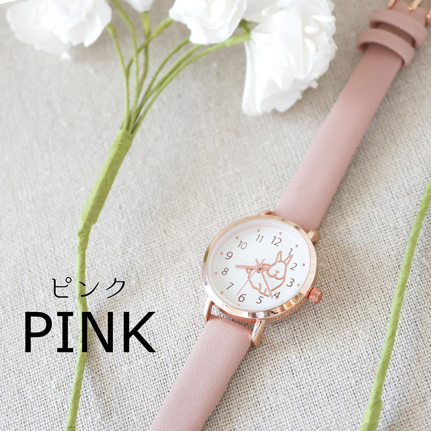 腕時計 レディース キュル革ベルト猫 犬 ウサギ 鳥 リス アニマルかわいいプチプラ見やすい 日本製...