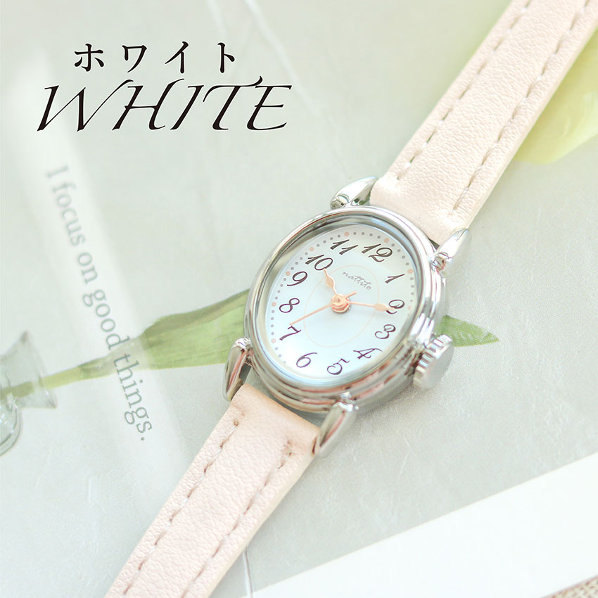 腕時計 レディース 革ベルト 楕円レザー ベーシックカラー シンプル 見やすい ビジネス 通勤 通学 小さめ プレゼント  高品質 可愛い プチプラ フィールドワーク | field work | 01