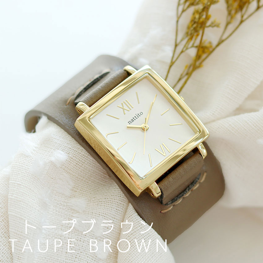 腕時計 レディース 革ベルト クルント スクエア ニュアンスカラー 個性的 パッチンブレス ビジネス 大きめ 高品質 可愛い バングル 20代 30代 フィールドワーク | field work | 02