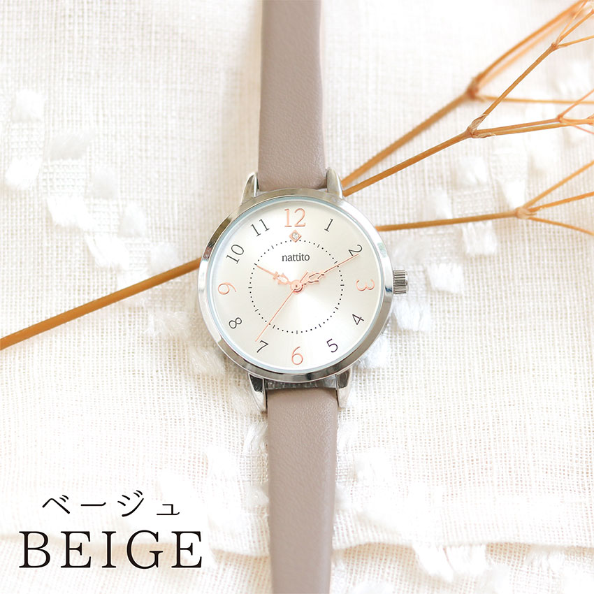 腕時計 レディース 革ベルト シャニー かわいい ニッケルフリー 金属アレルギー 通勤 通学 ニュアンスカラー 高見え プレゼント 20代 30代 フィールドワーク | field work | 05
