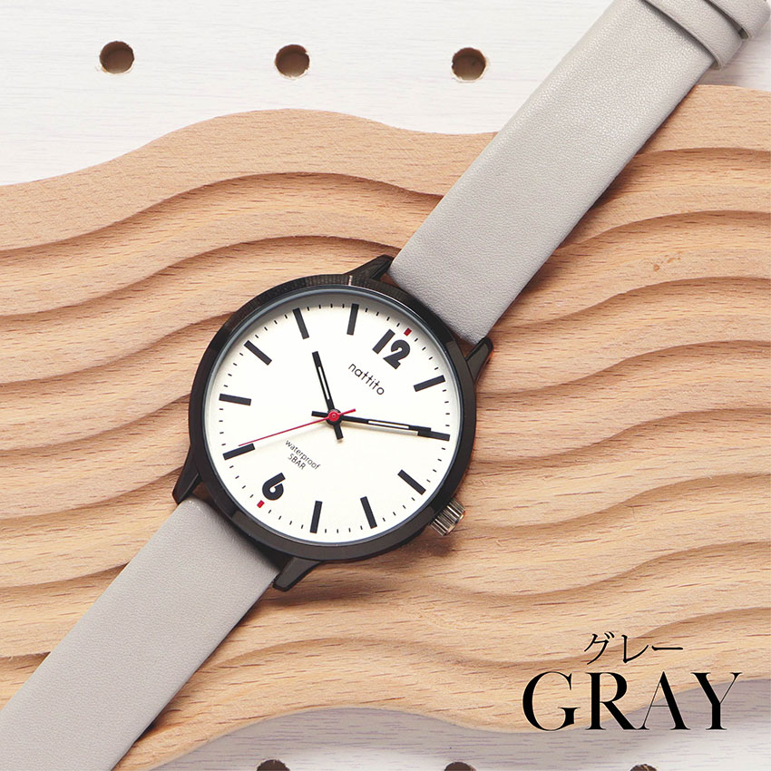 腕時計 レディース メンズ ユニセックス 革ベルト ナミブ　大きめ シンプル 仕事用 ビジネス 通勤 通学 ニュアンスカラーフィールドワーク | field work | 02