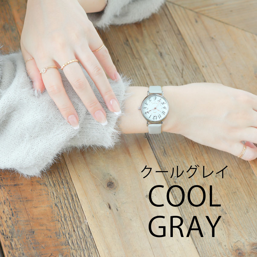 腕時計 レディース ミッチー 10気圧防水 防汗ベルト シンプル かわいい 見やすい 通勤 仕事用  ニュアンスカラー プレゼント 20代 30代 40代 フィールドワーク | field work | 01