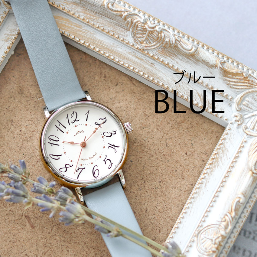 腕時計 レディース ミッチー 10気圧防水 防汗ベルト シンプル かわいい 見やすい 通勤 仕事用  ニュアンスカラー プレゼント 20代 30代 40代 フィールドワーク | field work | 03