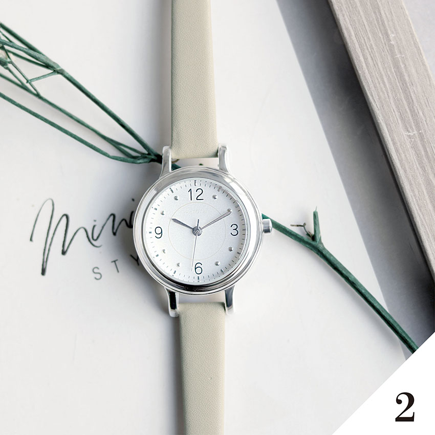 腕時計 レディース ウルガス 高級感 5気圧防水 防汗ベルト 仕事用 ビジネス 小さめ 革ベルト プレゼント 高品質 可愛い 見やすい フィールドワーク | field work | 02