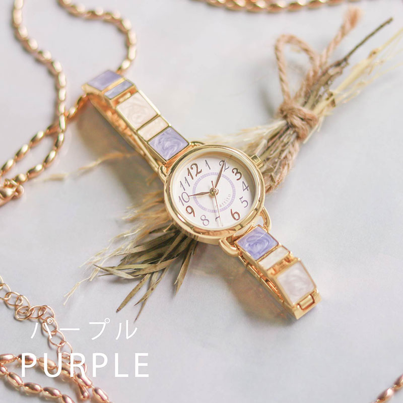 腕時計 NFディーア レディース ニッケルフリー 金属アレルギー メタル マーブル ビジネス 高級感　オススメ プチプラ 20代 30代 お手頃 フィールドワーク | field work | 03