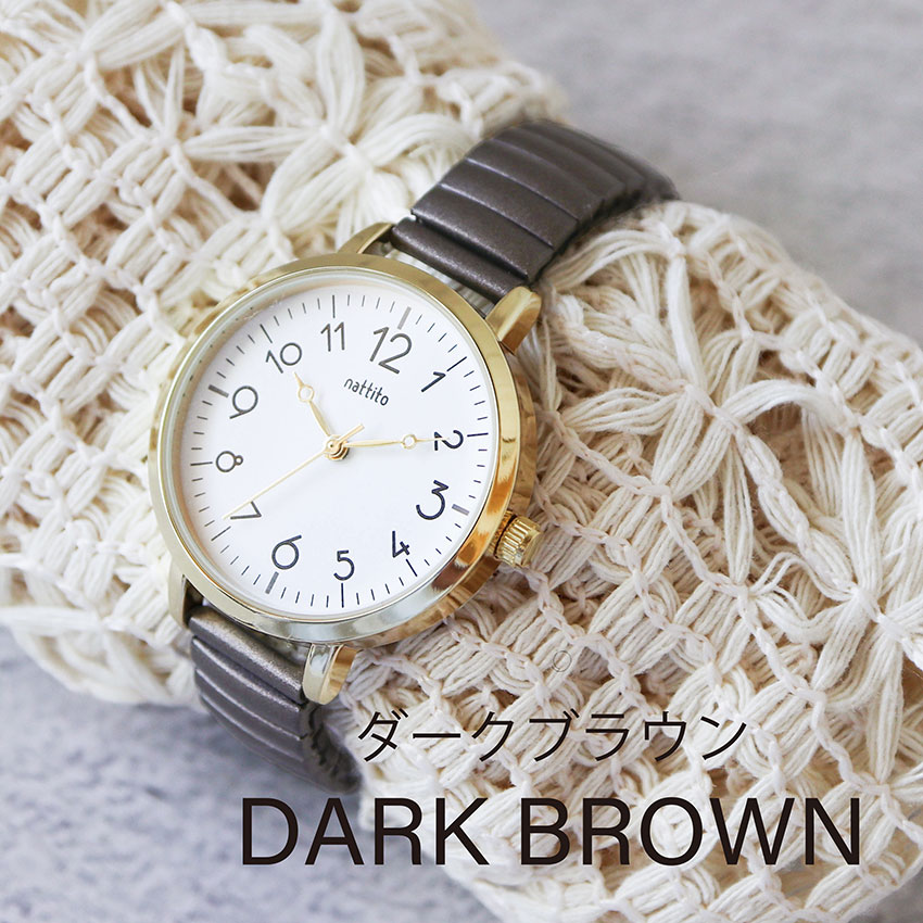 腕時計 レディース ジャバラベルト マルル シンプル カジュアル 着脱簡単 ニュアンスカラー 小さめ 見やすい 通勤 通学 仕事用 きれいめ フィールドワーク | field work | 04