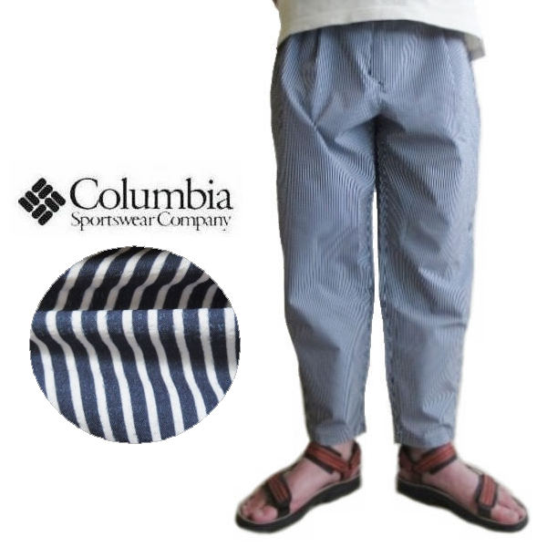 コロンビア Columbia【オウルリッジパンツ】吸湿速乾 シアサッカー イージーパンツ リラックスパンツ PM0526 464/ヒッコリーストライプ  : pm0526-464 : FIFTH-G.C.Store - 通販 - Yahoo!ショッピング