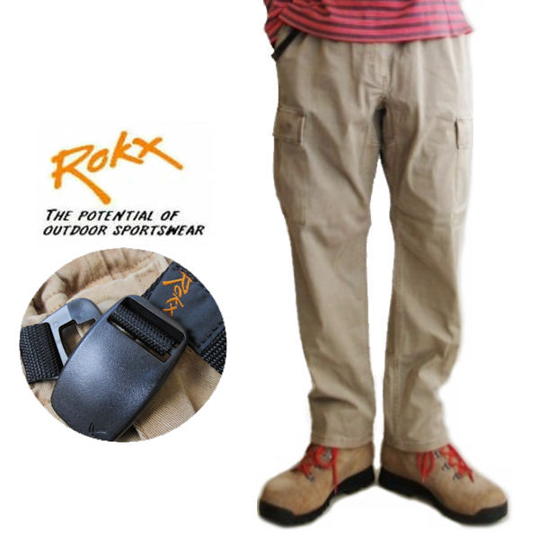 ROKX セール！ロックス/ROKX ストレッチ カーゴパンツ クライミング