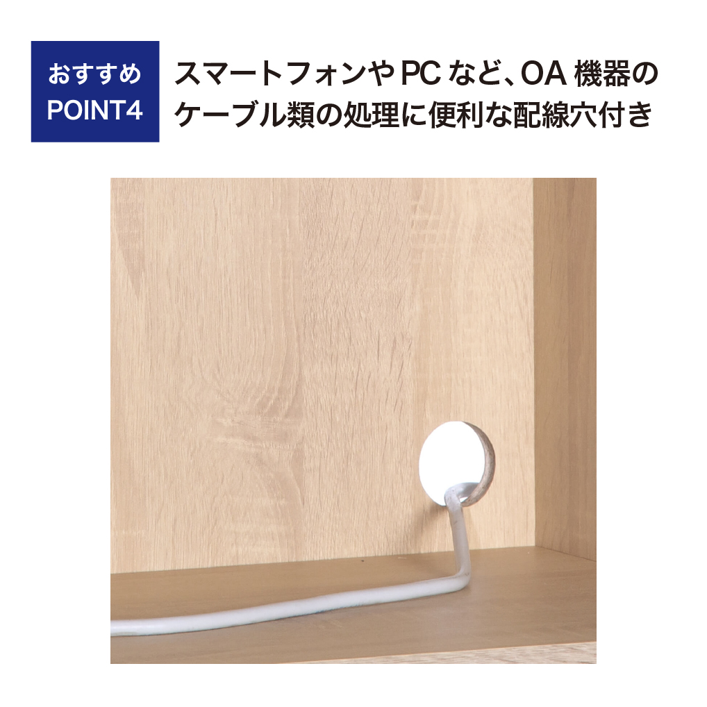 扉付木製書庫