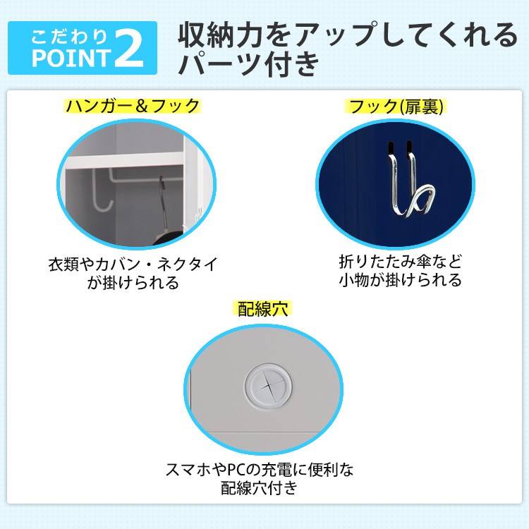 省スペースロッカー