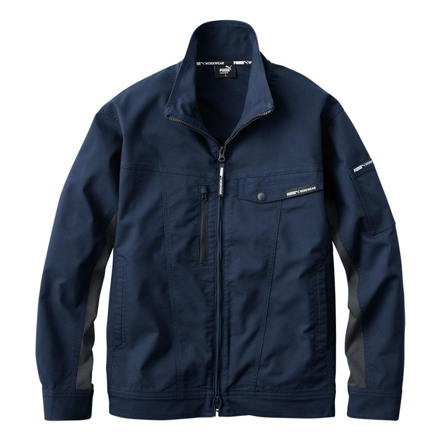 PUMA プーマ ワークウェア 長袖ジャケット 作業服 メンズ 大きい