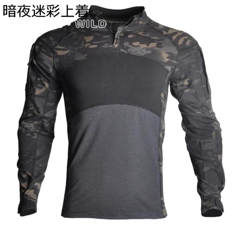 戦闘服 タクティカルパンツ ミリタリー 長袖 tシャツ メンズ BDU 上下 セット サバゲー 作業着 ハニカム迷彩 ストレッチ 通気速乾_11
