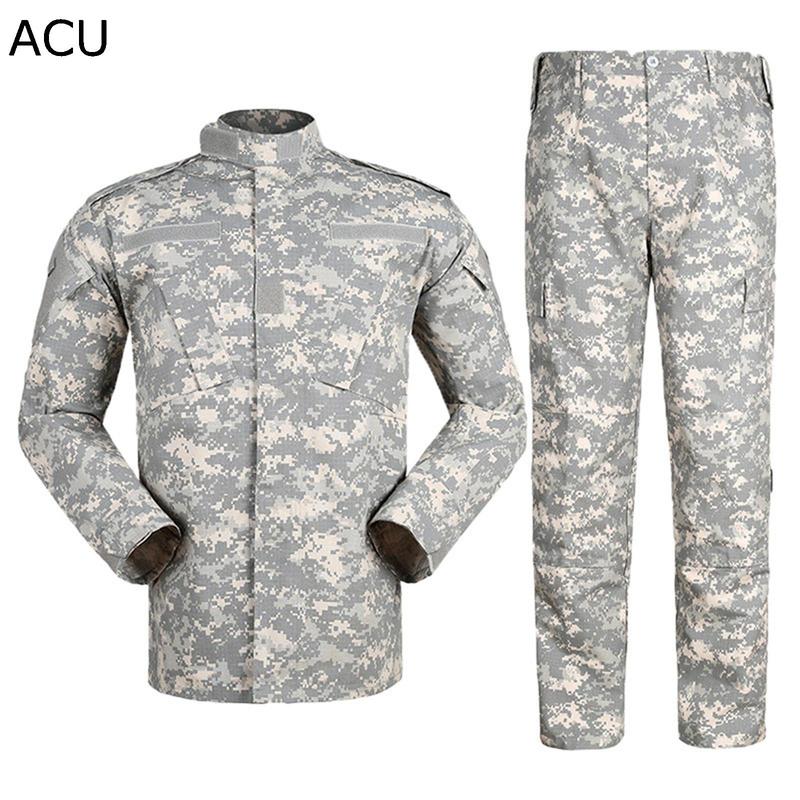 Vdhdbd ミリタリージャケット コンバット メンズ 2点セット サバゲー タクティカルパンツ 作業服 戦闘服 ACU ストレッチ 通気 速乾 自衛隊 ...