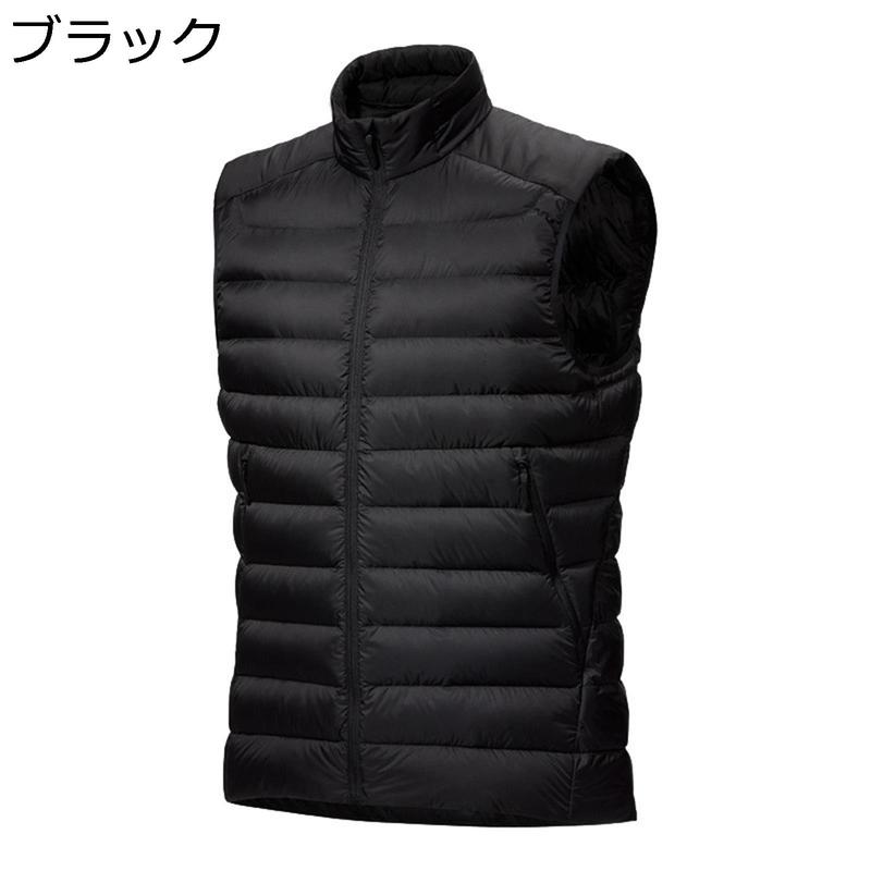   メンズ　ブラック ダウンベスト　Sサイズ Amazon | [MMTYRM] 中綿ベスト メンズ ダウンベスト 厚手 ジレベスト
