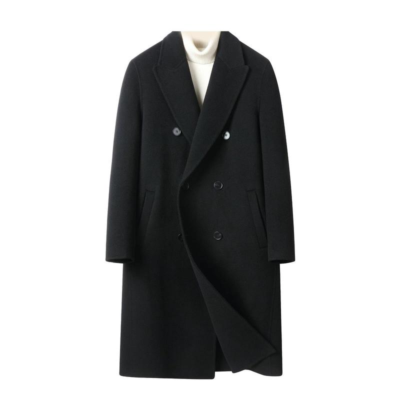 コート メンズ チェスターコート ウール100 スーツ 冬服 ロング