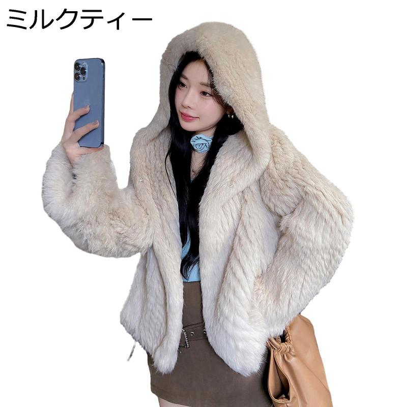 ラビットファーコート（レディースコート、ジャケット