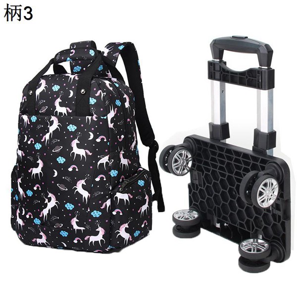 リュックキャリーケース リュックキャリー 旅行バッグ スーツケース 3WAY 4輪キャスター付 バックパック メンズ レディース トラベルの画像