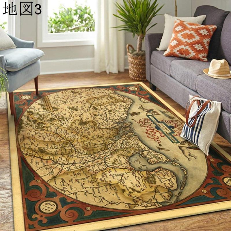 世界地図 インテリア（カーペット、ラグ、マット） | 家具、インテリア