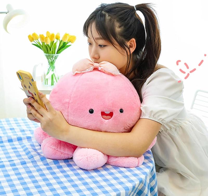 めちゃくちゃ可愛い女の子が毎晩抱いてたぬいぐるみ 子供 女の子 ふわふわ もちもち 可愛い ハチミツ人形 クラゲぬいぐるみ ぬいぐるみ
