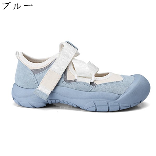 スポーツサンダル 厚底 スニーカーサンダル レディース マジック