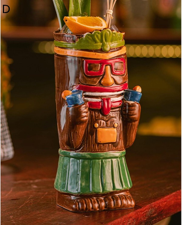 ★ティキ マグ 4P set TIKI Mug ボックス入り新品 雑貨 バンドTシャツ 通販 ティキ マグ Tiki Mug 4Pset ハワイ,雑貨