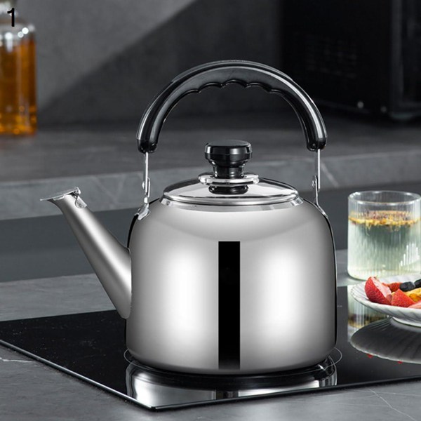 やかん ステンレス 7L 茶こし付き 笛吹きケトル 湯沸かし麦茶 づくり スイト 広口 ケトル お洒落 大容量 家族用 ティーポット 軽量の画像