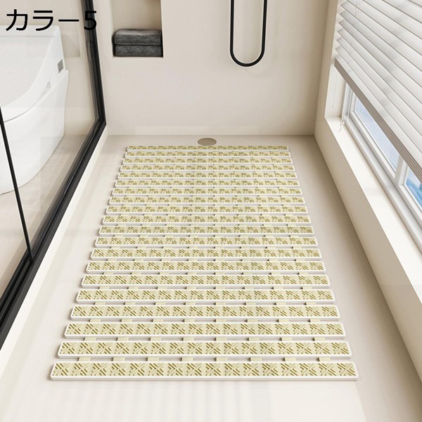 お風呂マット 浴槽用 洗い場用 吸盤 すべり止めマット PVC製 バス用品