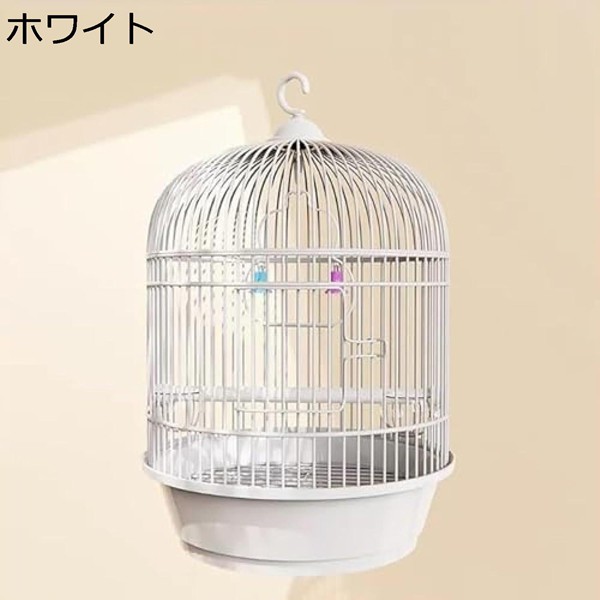 オカメインコさま専用ページ オカメインコ ケージ 丸型 鳥小屋 エサ入れ バードケージ
