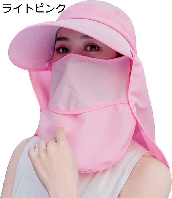 日よけ帽子 UVカット ガーデニング 帽子 サンバイザー つば広 ハット 夏用帽子 農作業 紫外線対策 折りたたみ式 ポニーテール 日よけ |  | 12