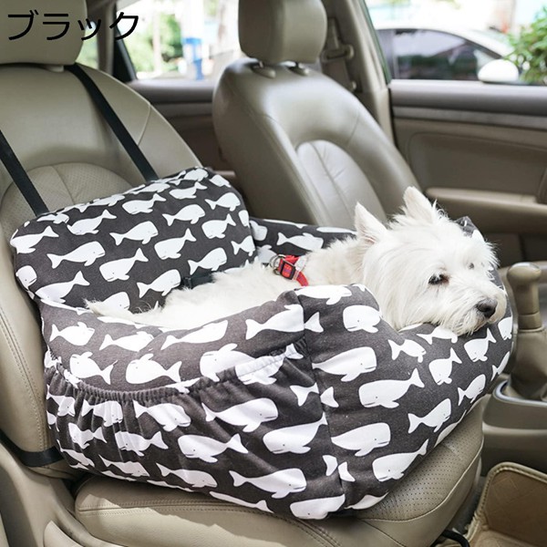 ドライブボックス キャリーバッグ 2WAY 小型犬 猫 ペット 車用 ドライブベッド おしゃれ ペットベッド 柴犬 大型犬 座席シート |  | 04