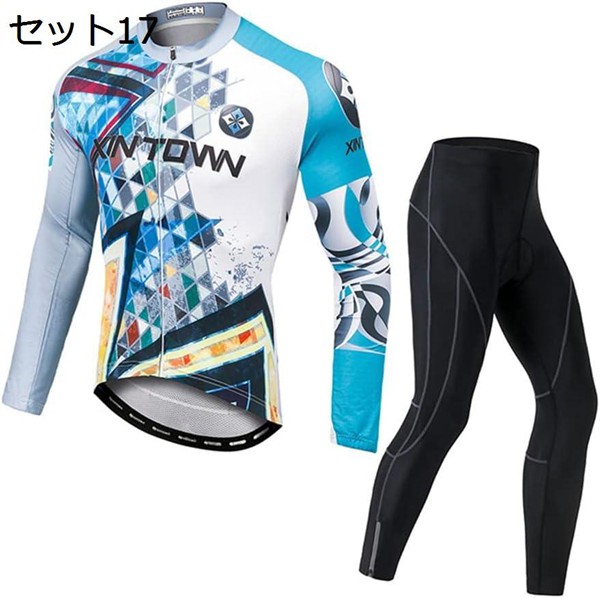 サイクルジャージ レディース 上下（サイズ（S/M/L）：3L（XXL））の