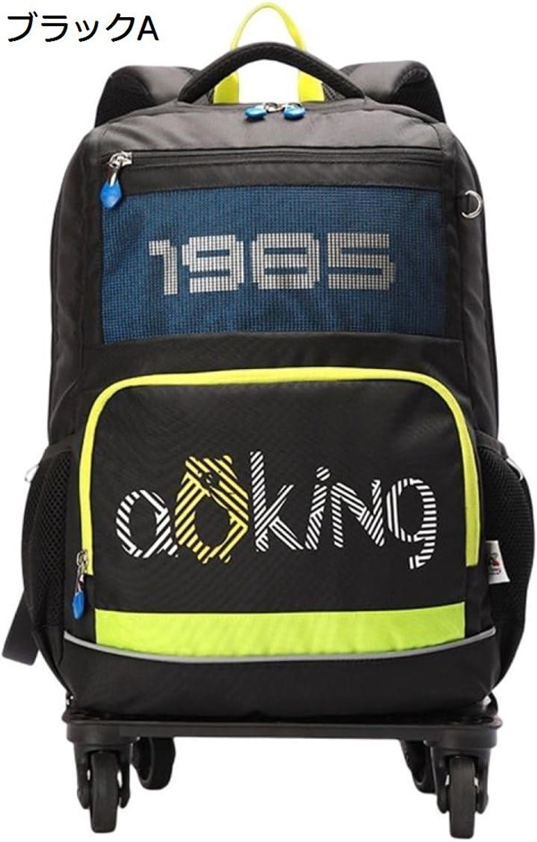 リュックキャリー 3way キャスターバッグ 16L キャリーバッグ 小型 2~3泊対応 4輪 撥水加工 トロリーバッグ メンズ 旅行の画像