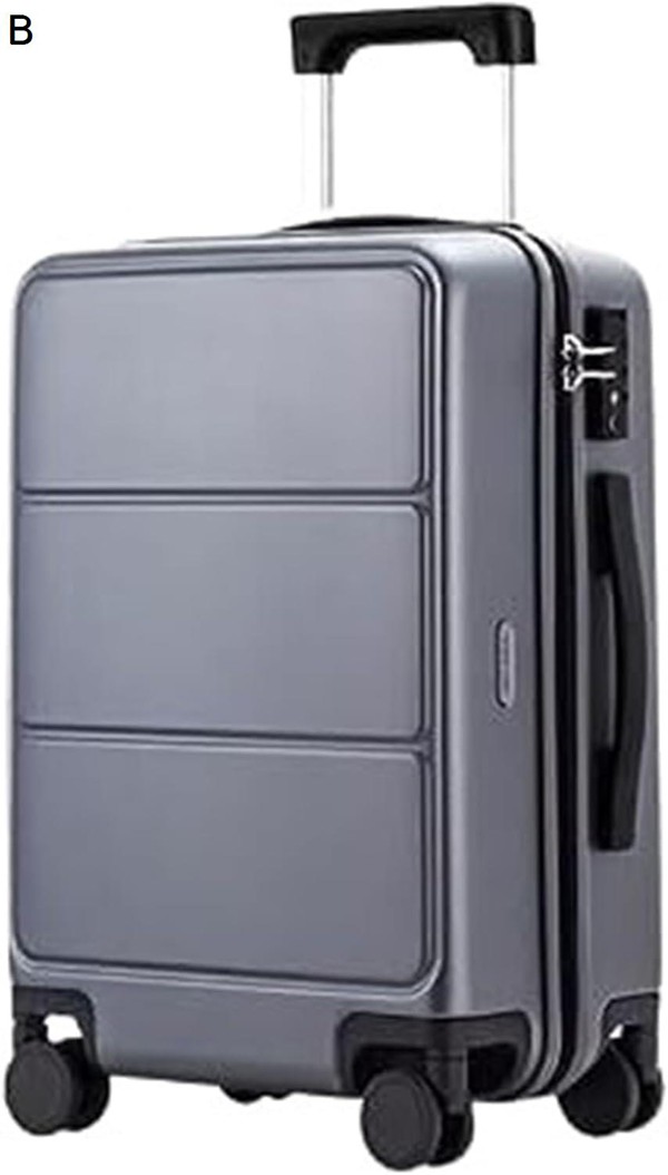 キャリーバッグ スーツケース スピナーホイール付きの機内持ち込み手荷物ロック付きの飛行機内に持ち込める荷物 キャリーケース 受託手荷物 :_2