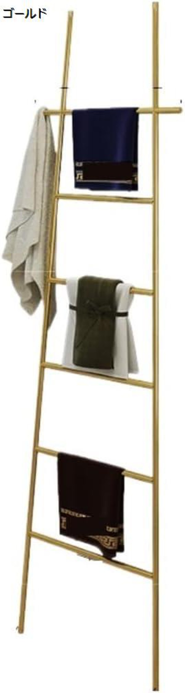 スタンド式 タオル掛け タオルラック 置き型 バスタオル掛け タオル